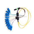 FTTH 0.9mm 2.0mm 3.0mm Single /multimode SC/PC UPC connectors Fiber Optical Pigtail